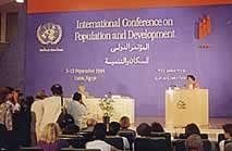 10 sep Conferencia Internacional sobre Poblacioìn y Desarrollo