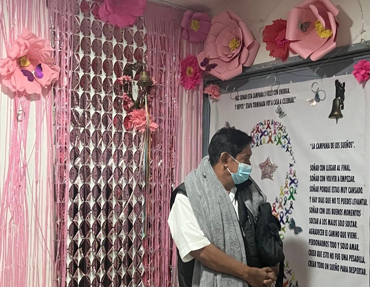 Sin radioterapias no sirve de nada el moño rosa