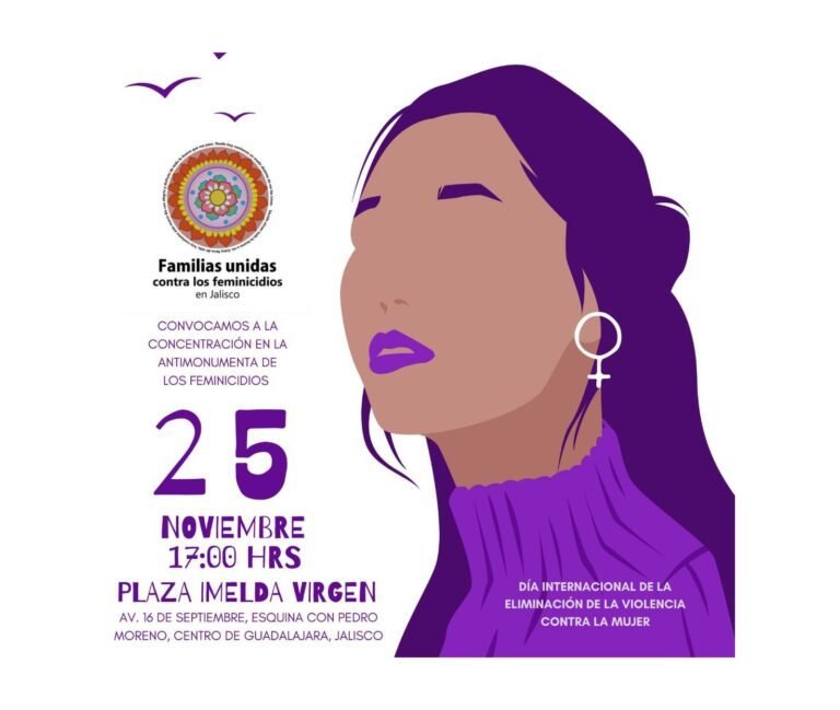 Jalisco: persisten feminicidios, desapariciones y múltiples violencias contra mujeres