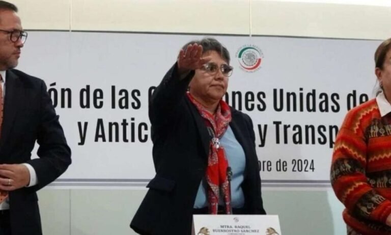 Cero tolerancia a la corrupción y sanciones vía penal anunció Raquel Buenrostro Sánchez