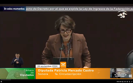 Pide Patricia Mercado construir una reforma fiscal para mejorar la vida de la gente 