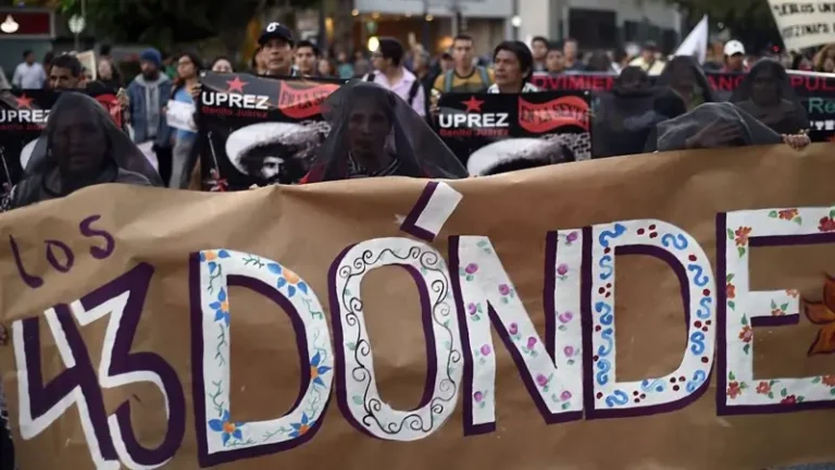 Movimiento de los 43, no se detendrá
