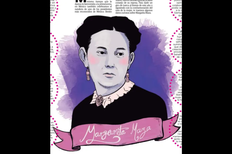 Margarita Maza Parada compañera de Benito Juárez, fundamental en la consolidación de México como Estado moderno, laico y soberano