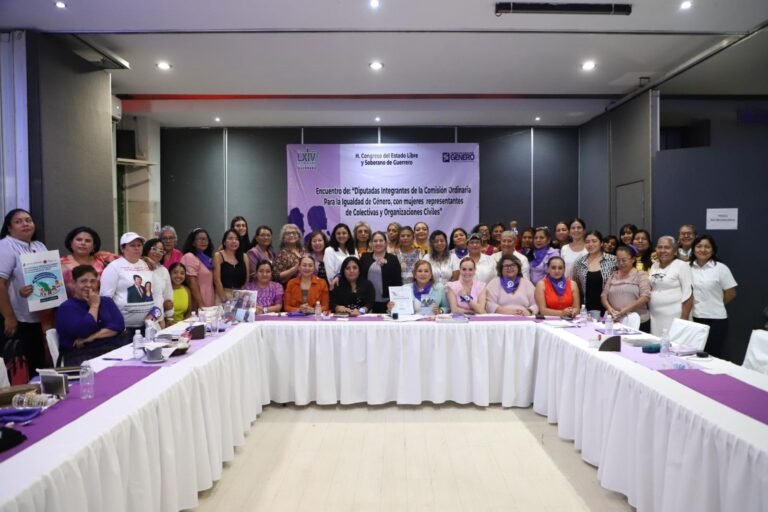 Diputadas y organizaciones de mujeres acuerdan agenda común por la igualdad y contra la violencia en Guerrero