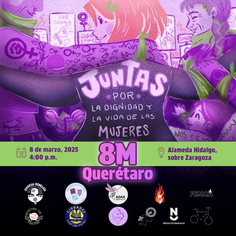 El 8 de marzo en Querétaro y la despenalización del aborto