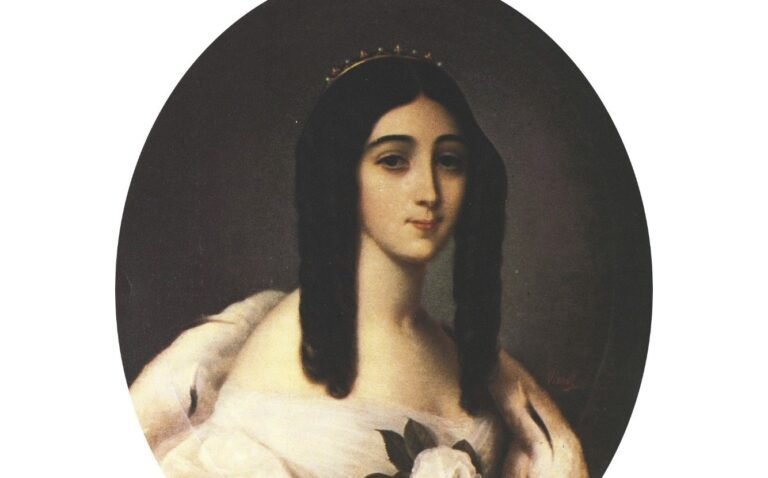 Agonizaba de tuberculosis. Su nombre era Marie Duplessis.