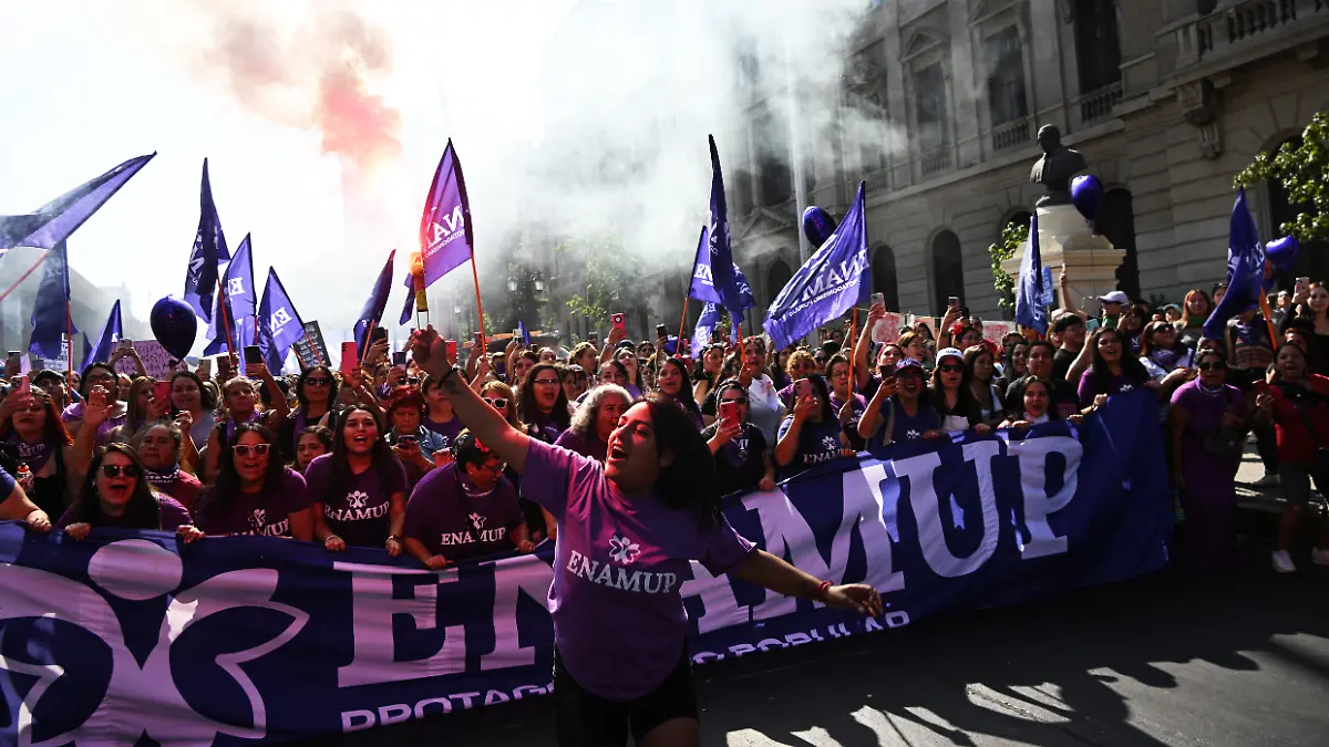 De Asia a América: mujeres del mundo marchan por la igualdad y contra la violencia