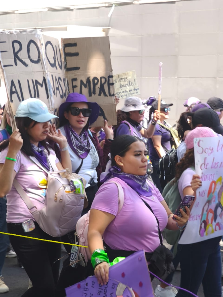  Performance en el 8M como símbolo de protesta 