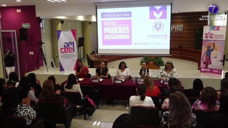 Instala CEEPAC la Red de Mujeres Candidatas a Juzgadoras en SLP
