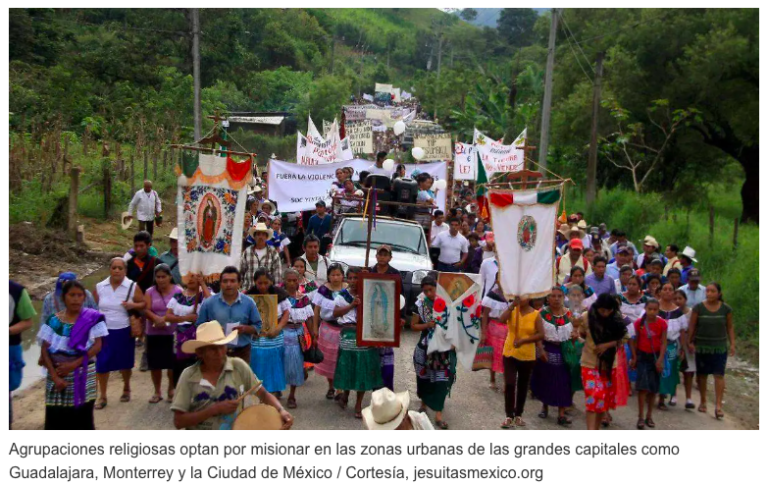 Crimen organizado frena misiones católicas por Semana Santa