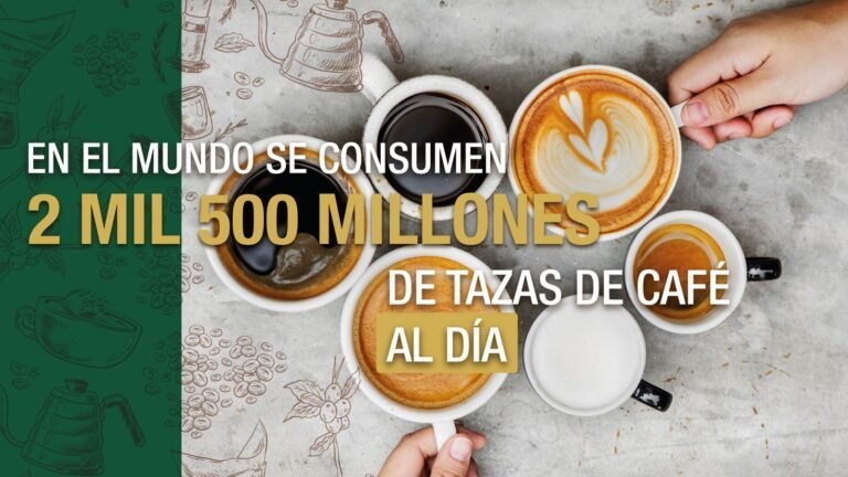 2 mil 500 millones de tazas de café se consumen diariamente en el mundo