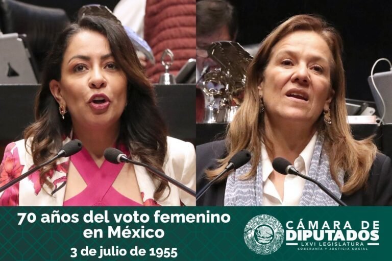 Recuerdan el 70 aniversario del voto de las mexicanas