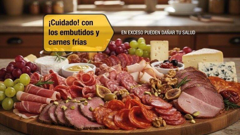 ¡Cuidado! con embutidos y carnes frías
