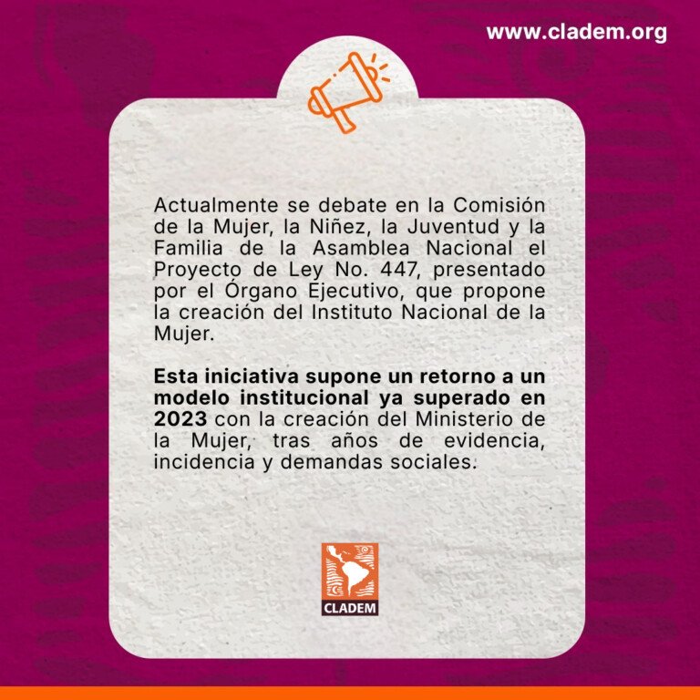 Alerta: Panamá retrocede en derechos de las mujeres