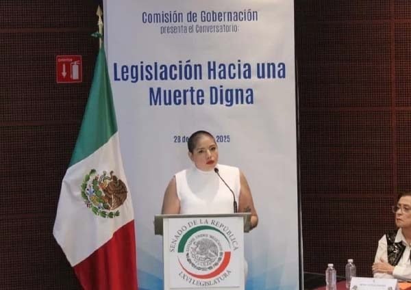 Mantener el debate de la muerte médica asistida, objetivo de Samara Martínez Montaño