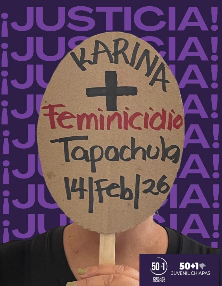 Feminicidio en Día del Amor expone crisis de violencia contra mujeres en Chiapas