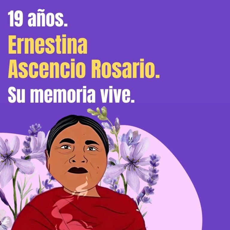 La Fiscalía General de la República investigará tortura sexual en el caso de  doña Ernestina Ascencio,  en cumplimiento de sentencia de la Corte Interamericana de Derechos Humanos,
