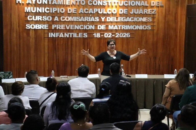 SIPINNA Guerrero enfocada en la prevención de matrimonios infantiles
