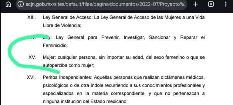 El feminicidio es una violencia basada en el sexo, no en la autopercepción