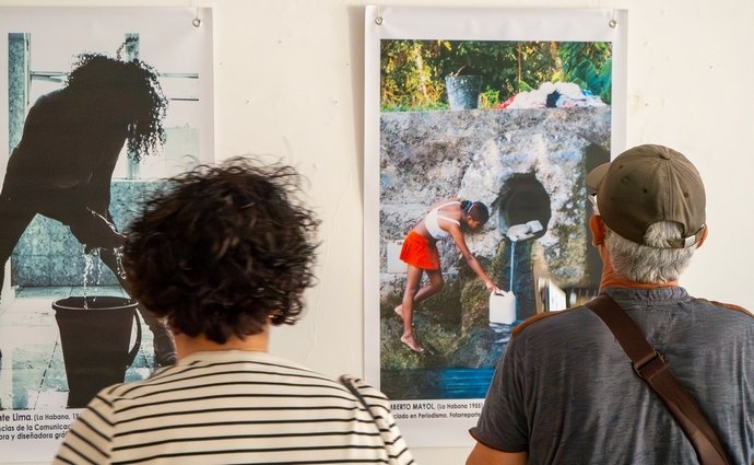 Cuba: Exposición fotográfica conecta derecho al agua con luchas feministas