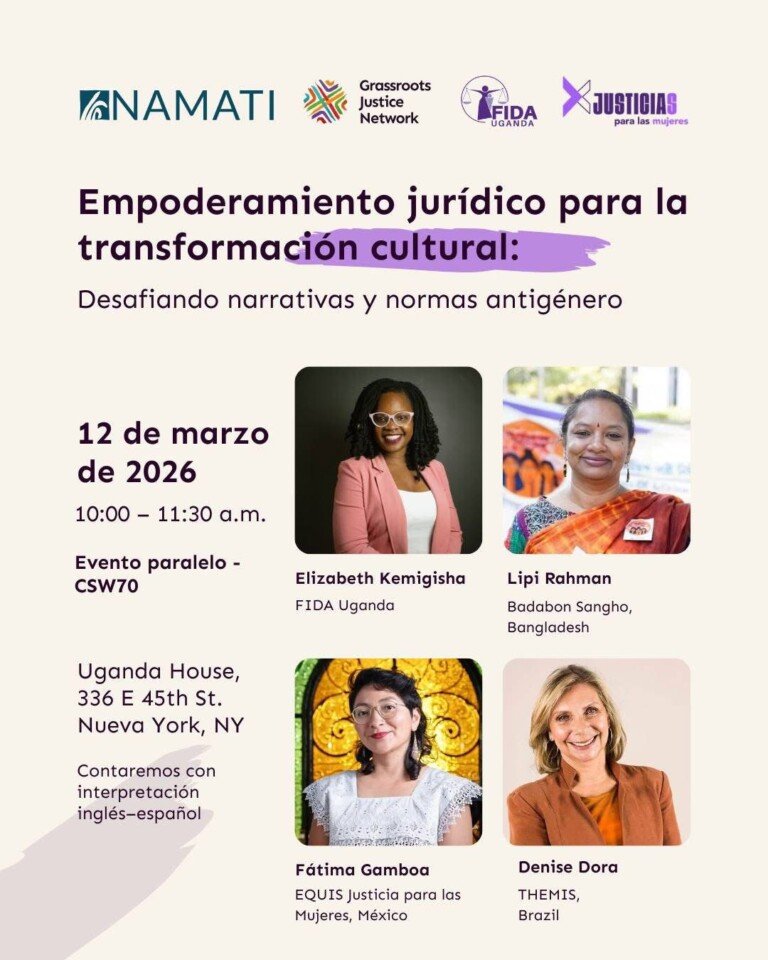 8 de Marzo: Todo listo para evaluar cómo andamos en Nueva York: 70º periodo de sesiones de la Comisión de la Condición Jurídica y Social de la Mujer (CSW)