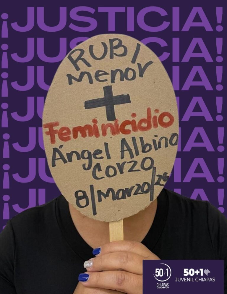 Indignación en Chiapas por feminicidio de niña de 13 años y asesinato de su hermano de 7; detienen a su tío