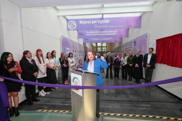 Mensaje de la presidenta del Senado de la República, en la inauguración de la Galería “Mujeres que legislan, historia que avanza”