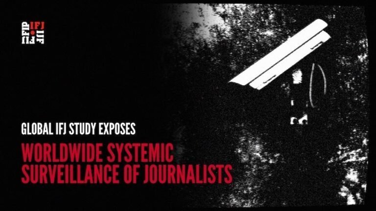 La FIP alerta de vigilancia sistémica contra periodistas a escala mundial