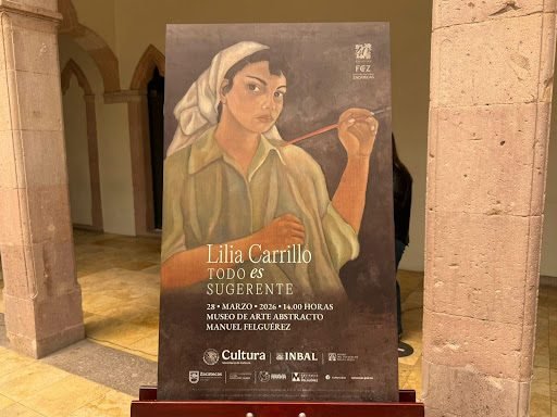 Inauguran la exposición Lilia Carrillo. Todo es sugerente en el Museo de Arte Abstracto Manuel Felguérez