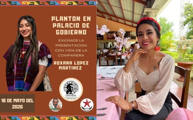 Oaxaca: Temor por excarcelación de presunto feminicida, otra familia exige búsqueda de agrónoma