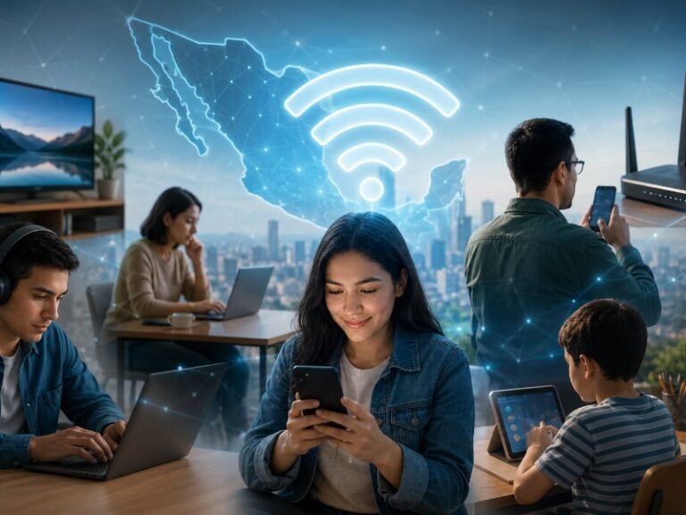 En México, más de 100 millones de personas utilizan internet