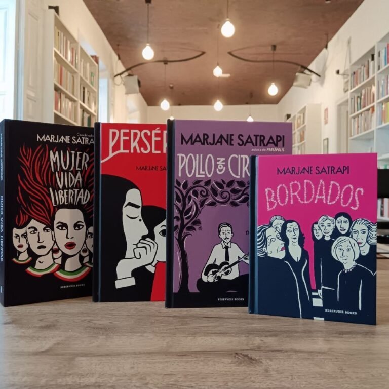 Marjane Satrapi artista gráfica defensora de los derechos de las iraníes