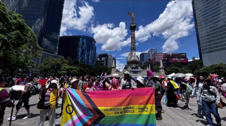 Acompaña Amnistía Internacional la Marcha Lencha y se suma a sus exigencias