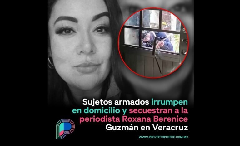 Secuestran a Roxana Guzmán, periodista de Nanchital; inician operativo de búsqueda en el sur de Veracruz